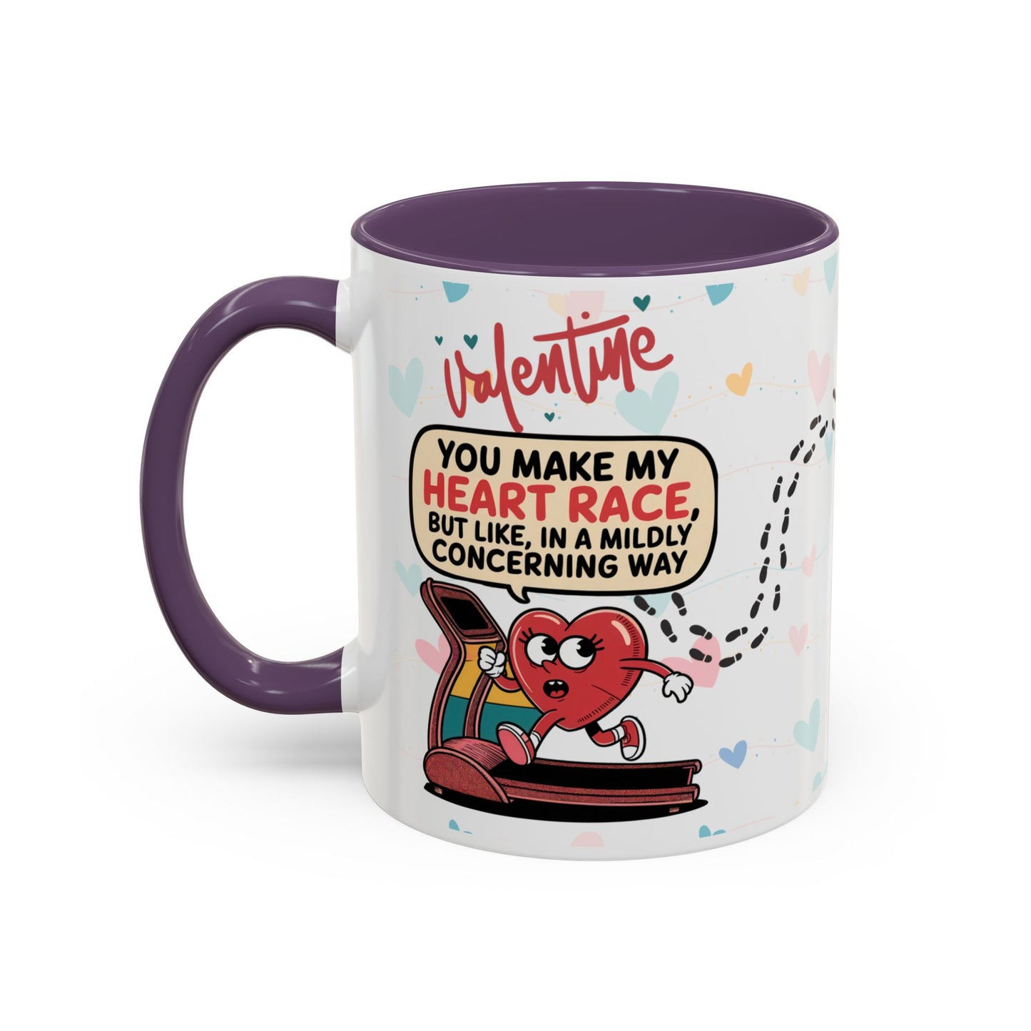 Heart Race Coffee Mug