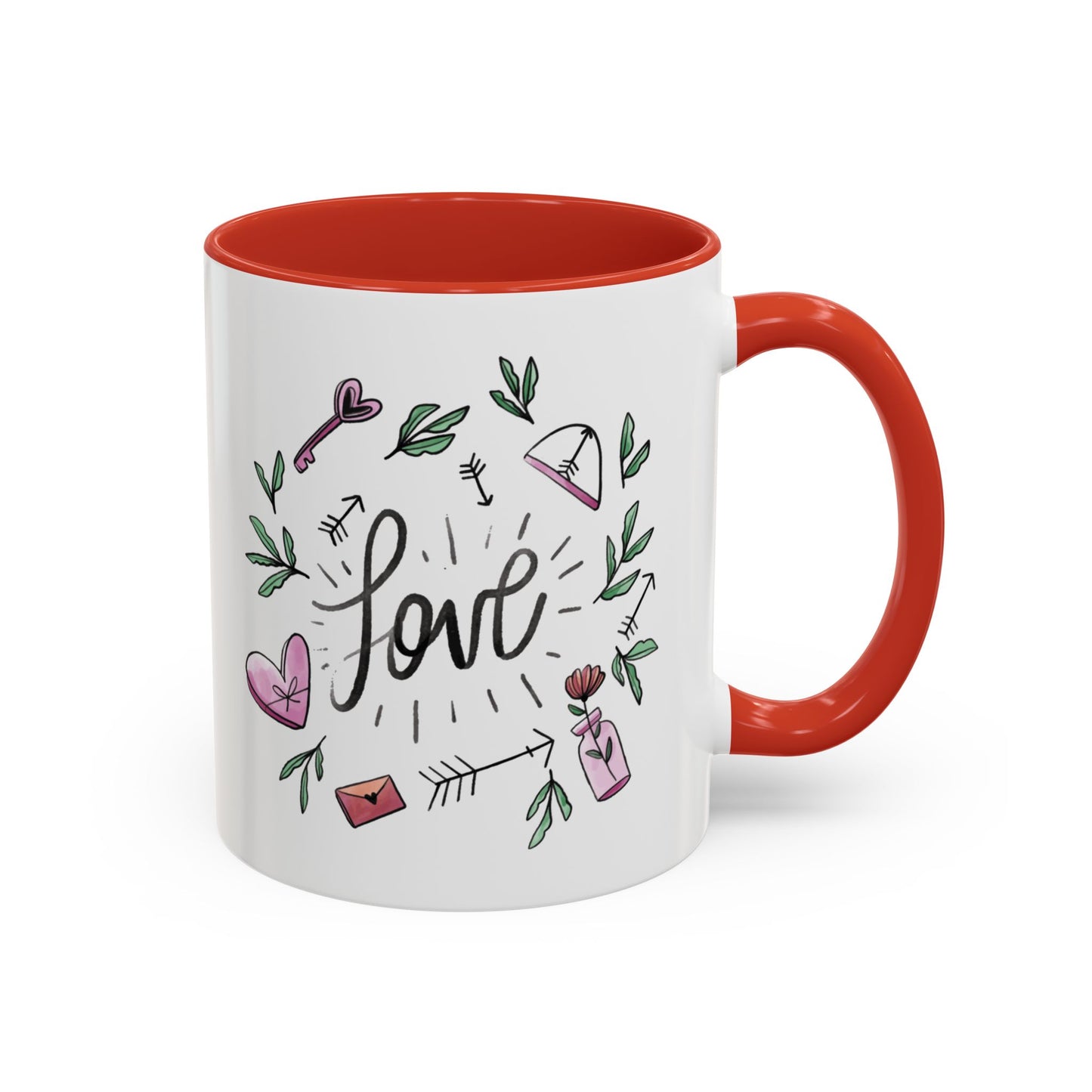 Love Accent Coffee Mug (11, 15oz)