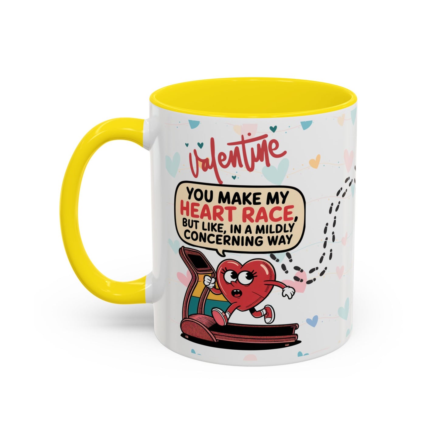 Heart Race Coffee Mug