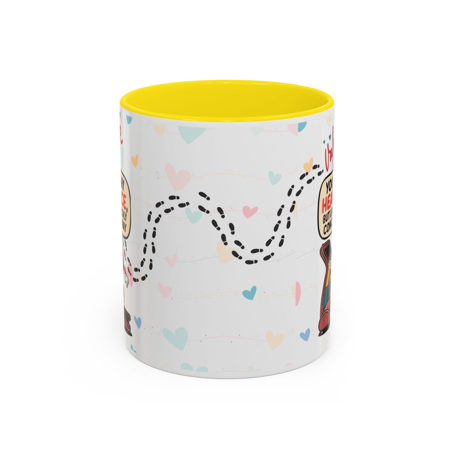 Heart Race Coffee Mug