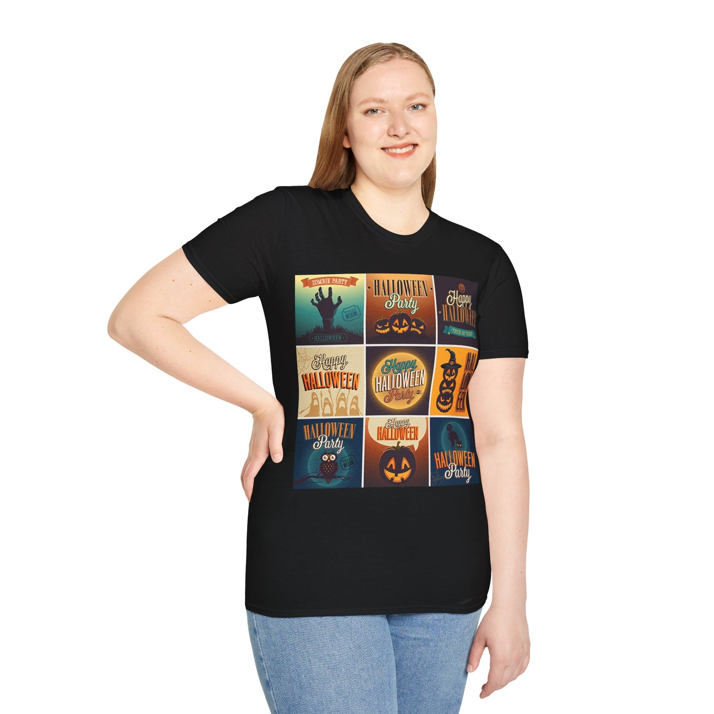Unisex Halloween Tshirt - Halloween Party Tshirt