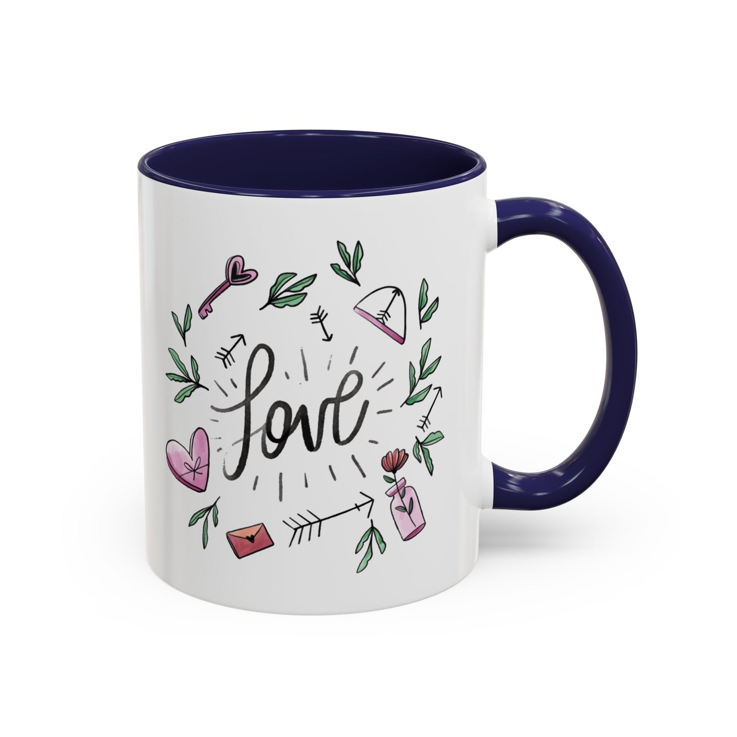 Love Accent Coffee Mug (11, 15oz)