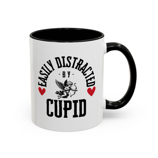 Easily Distracted Accent Coffee Mug (11, 15oz)