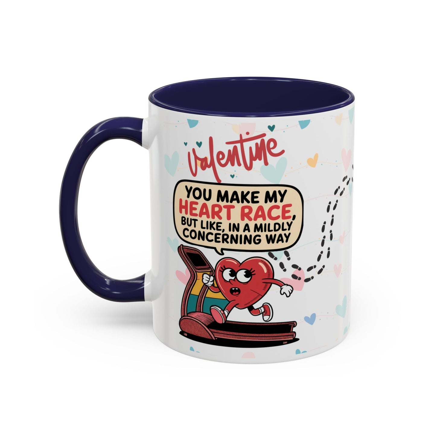 Heart Race Coffee Mug