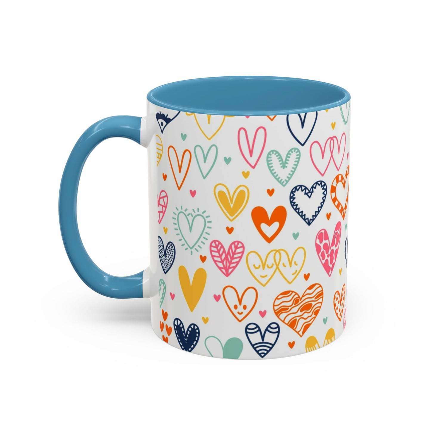 All Heart Accent Coffee Mug (11, 15oz)