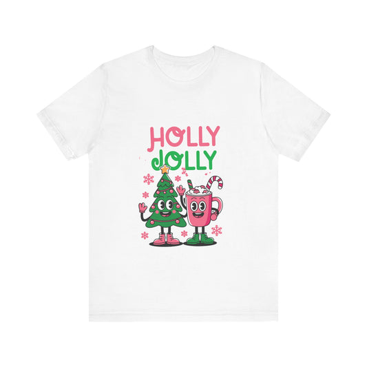 Holly Jolly Unisex Jersey Short Sleeve Tee