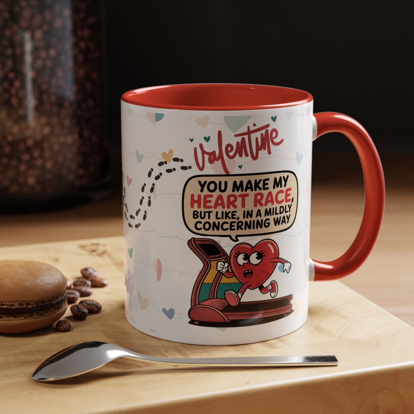 Heart Race Coffee Mug