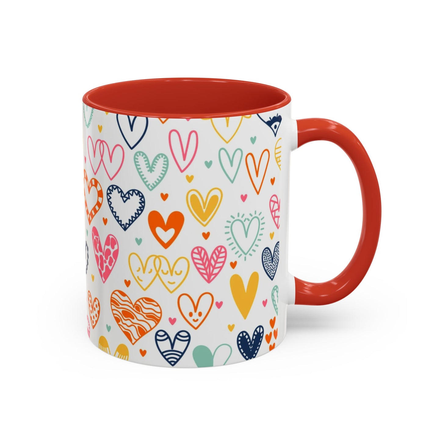 All Heart Accent Coffee Mug (11, 15oz)