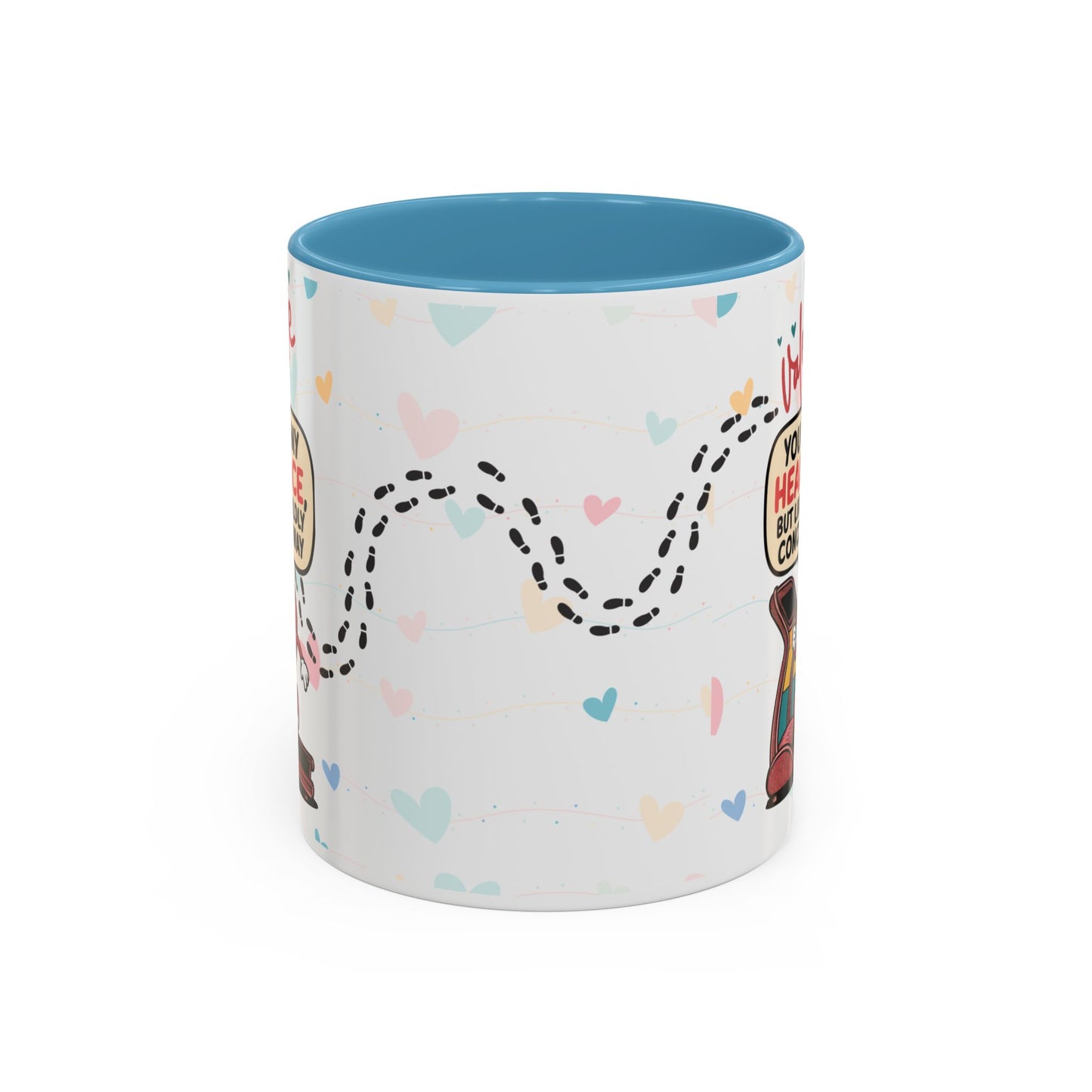 Heart Race Coffee Mug