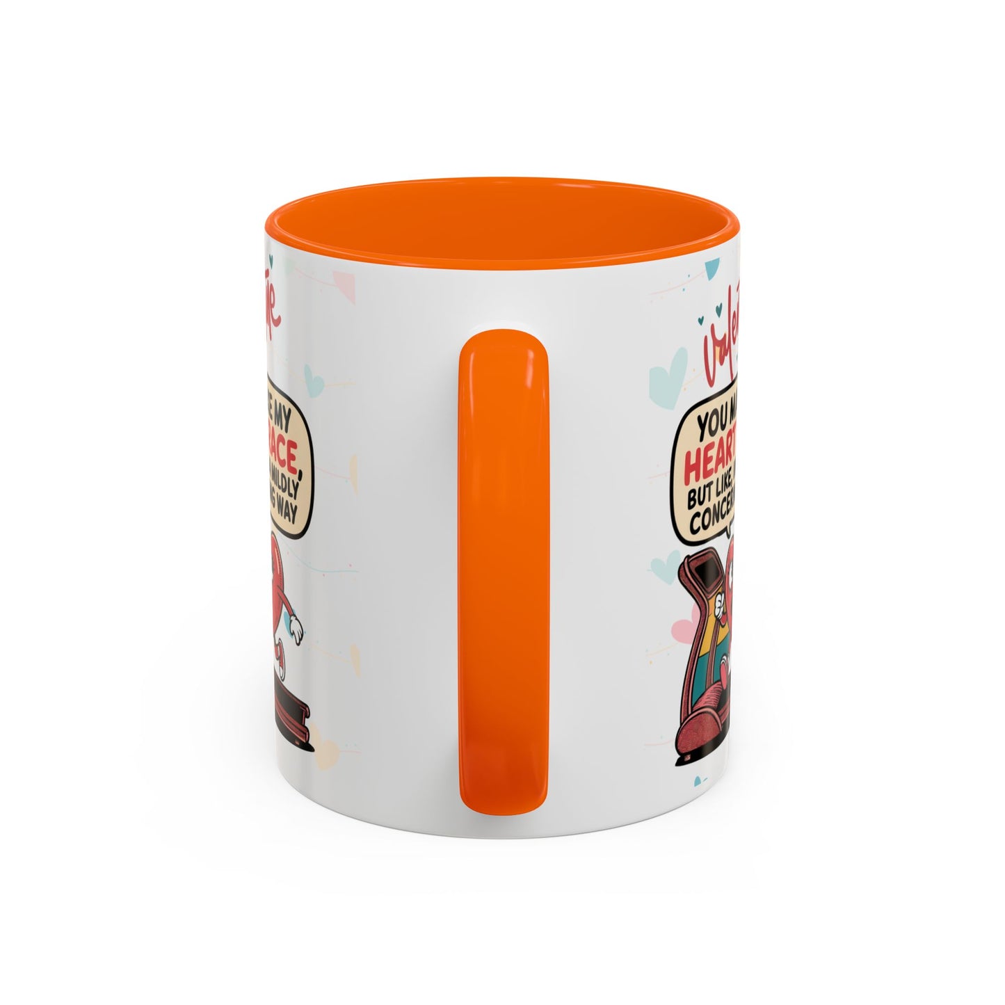 Heart Race Coffee Mug