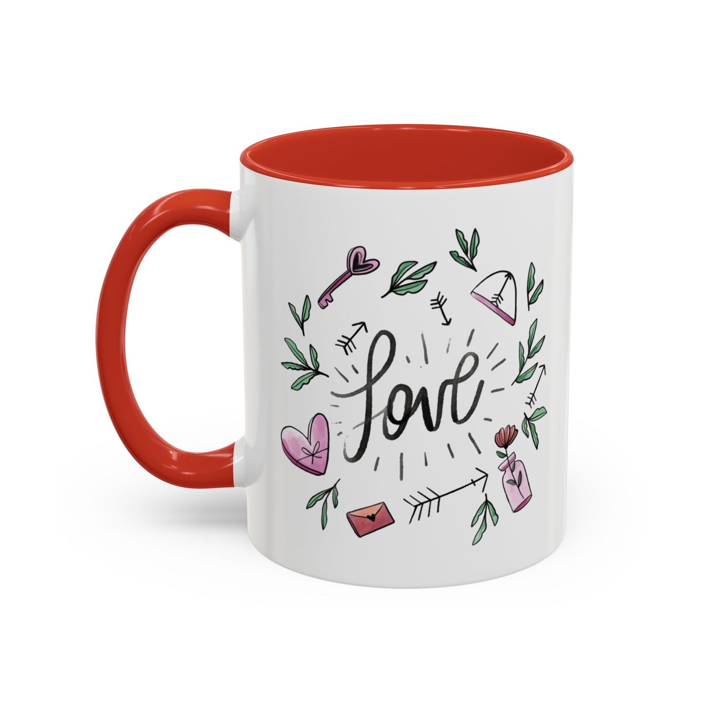 Love Accent Coffee Mug (11, 15oz)