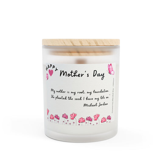 Frosted Glass Candle, 11oz