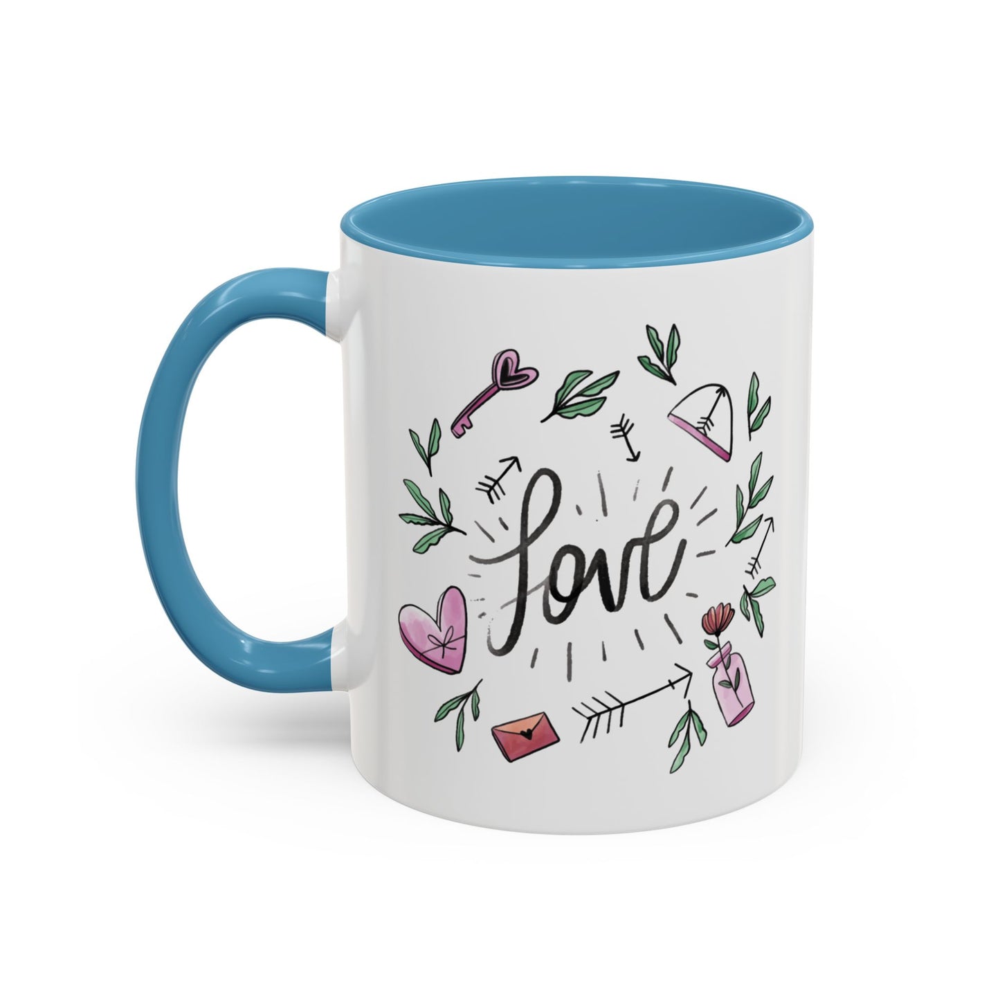 Love Accent Coffee Mug (11, 15oz)