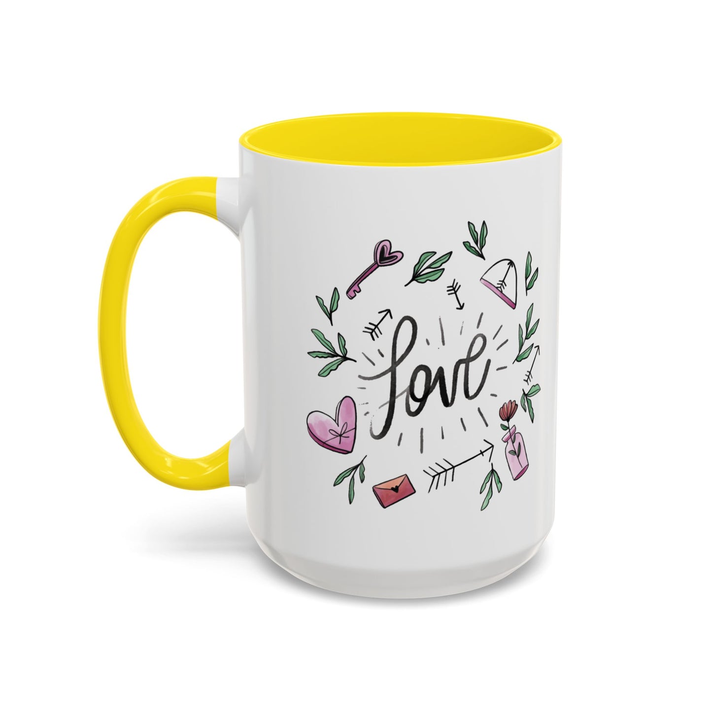 Love Accent Coffee Mug (11, 15oz)