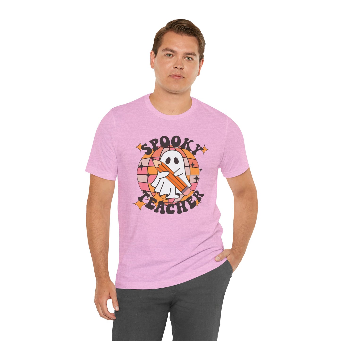Unisex Halloween Tshirt -Spooky Teacher