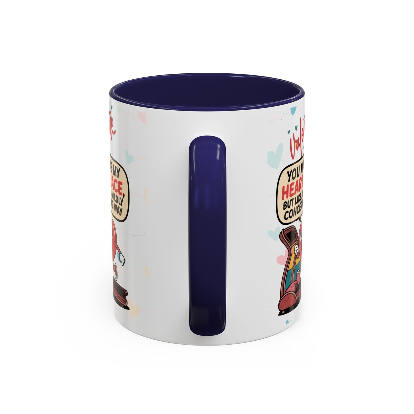 Heart Race Coffee Mug