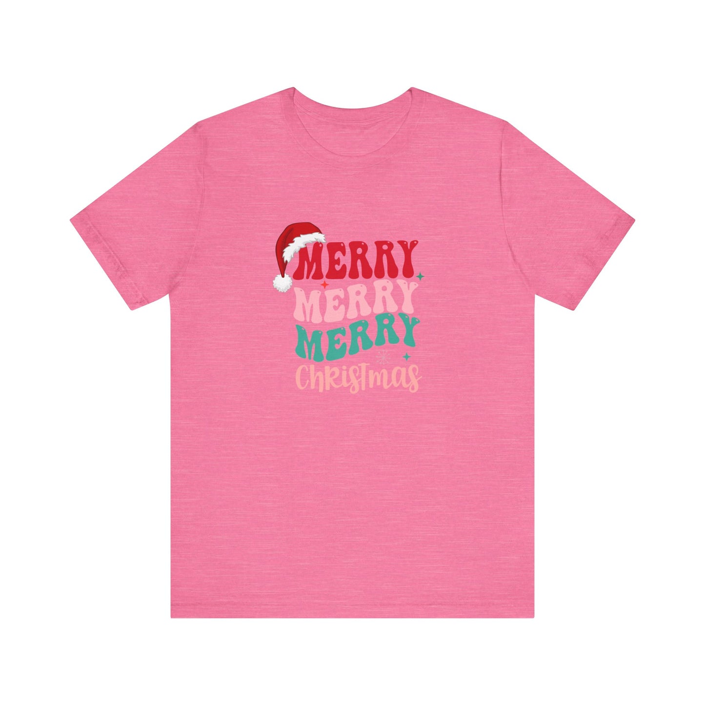 Merry Merry Christmas Unisex Jersey Short Sleeve Tee