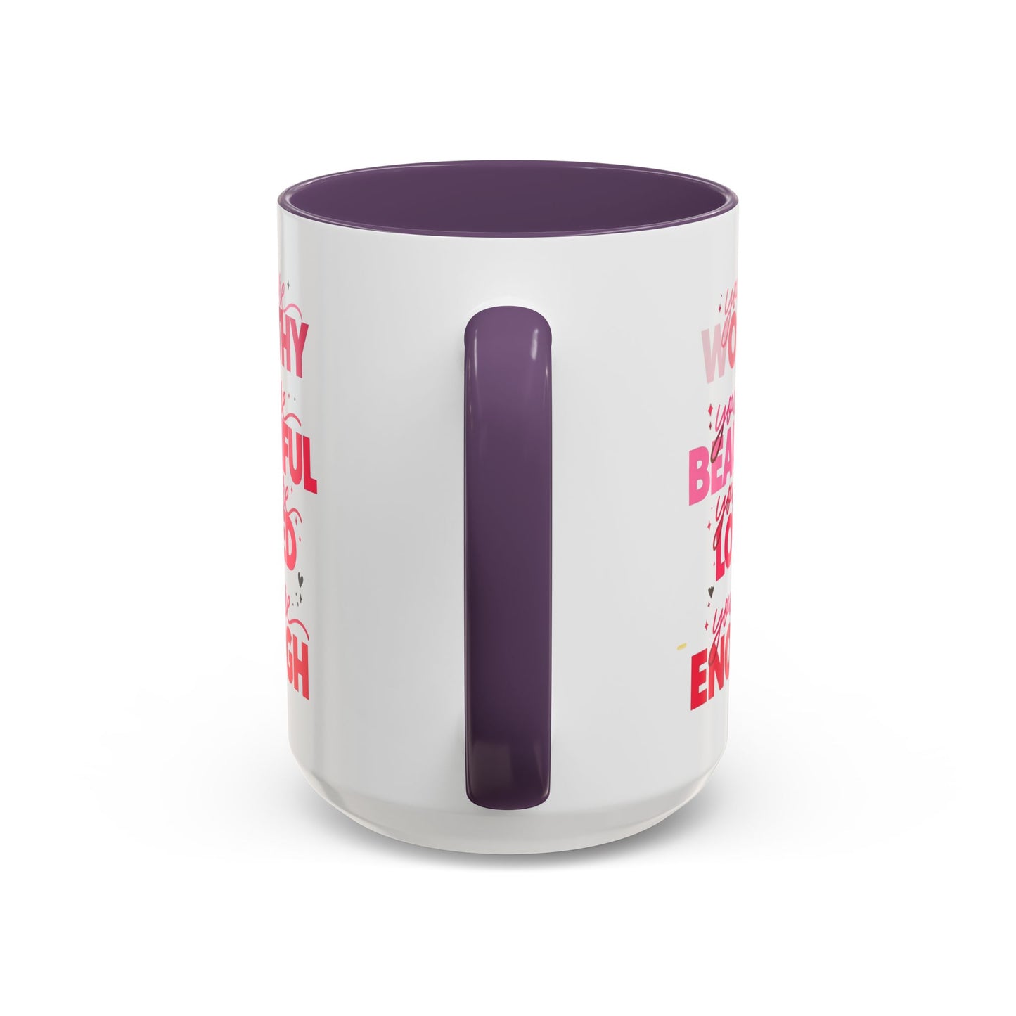 You are Worthy Accent Coffee Mug (11, 15oz)