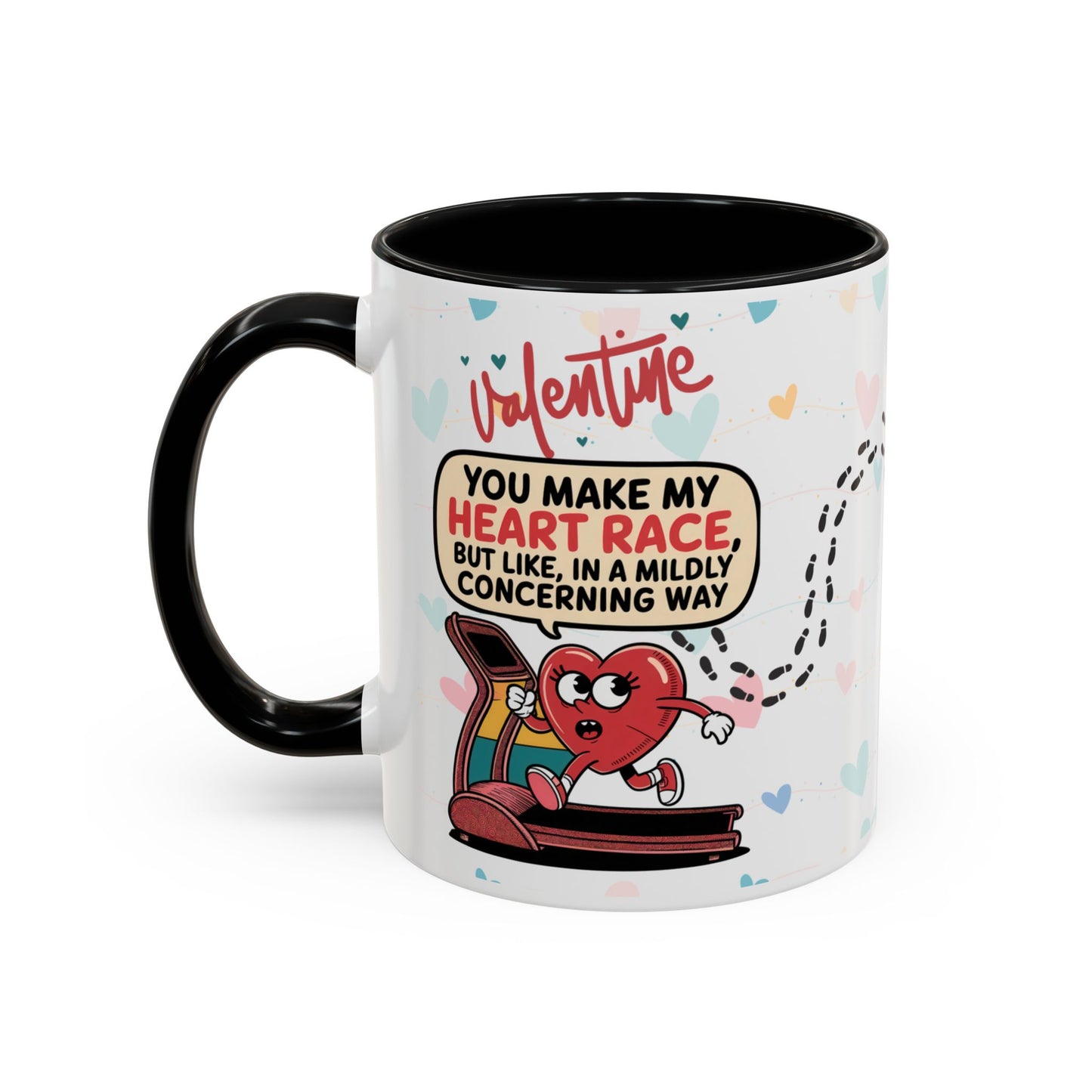 Heart Race Coffee Mug