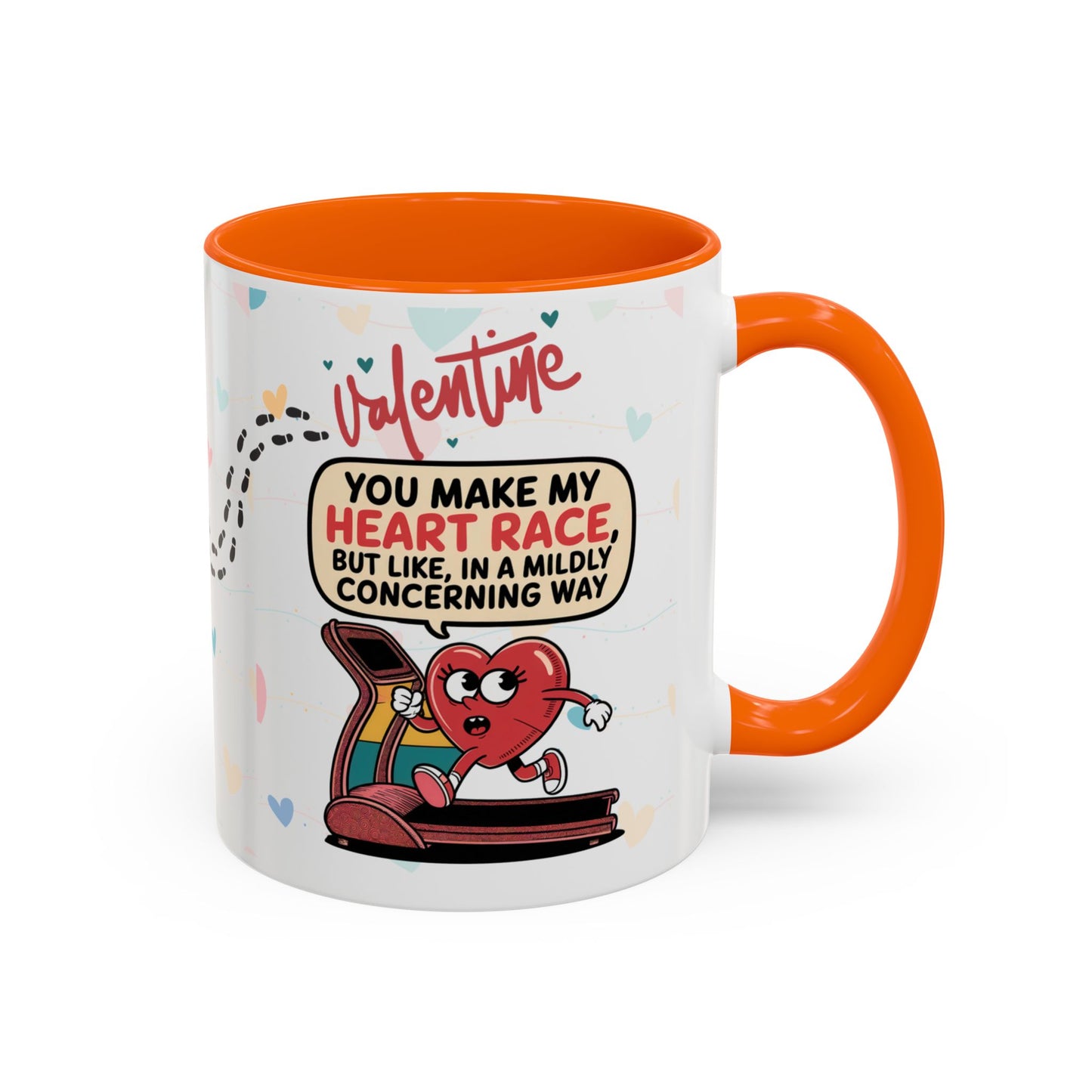 Heart Race Coffee Mug