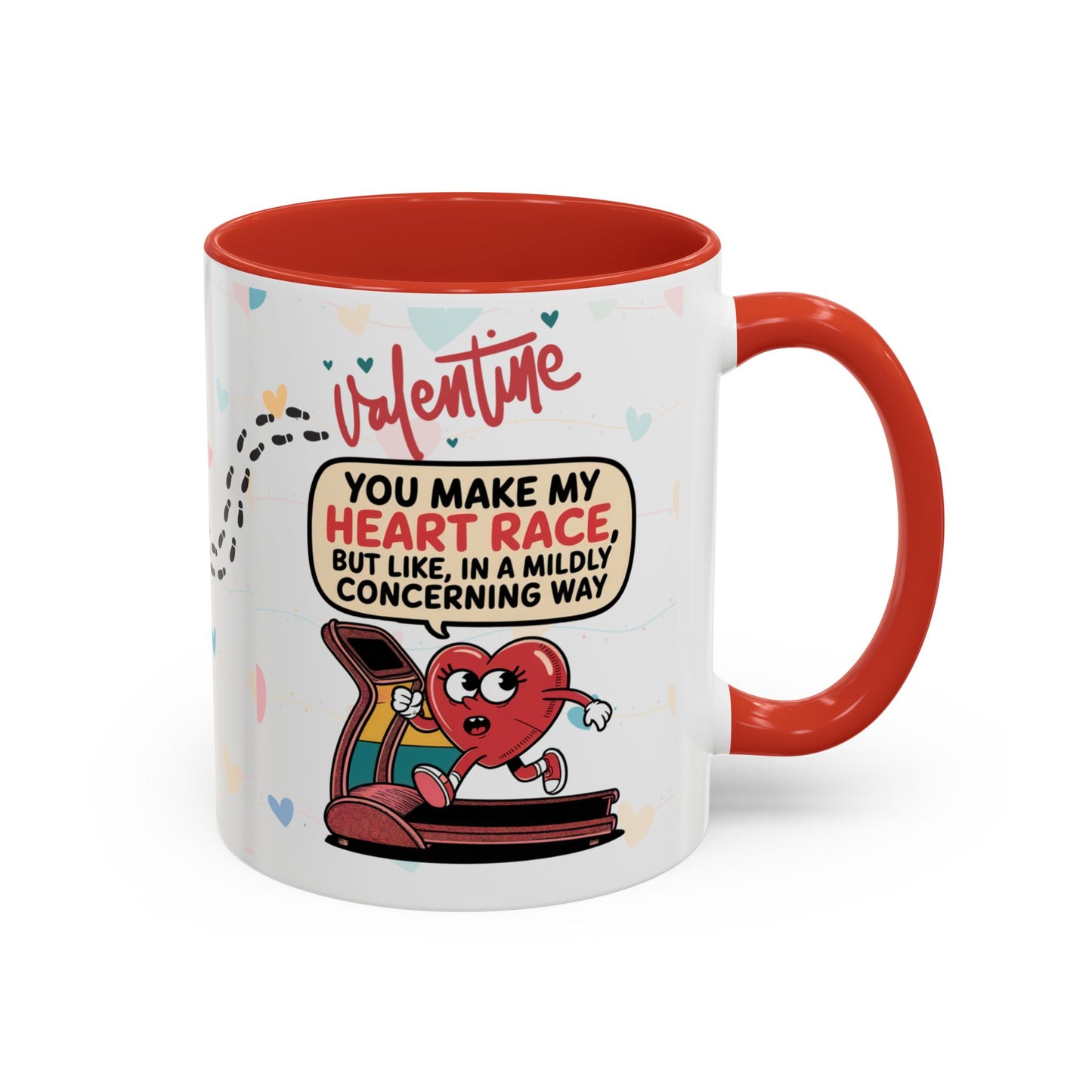 Heart Race Coffee Mug