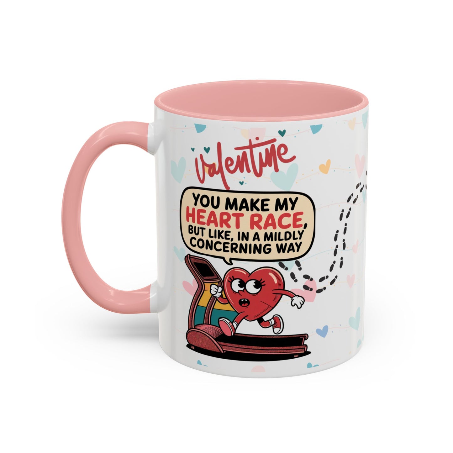 Heart Race Coffee Mug