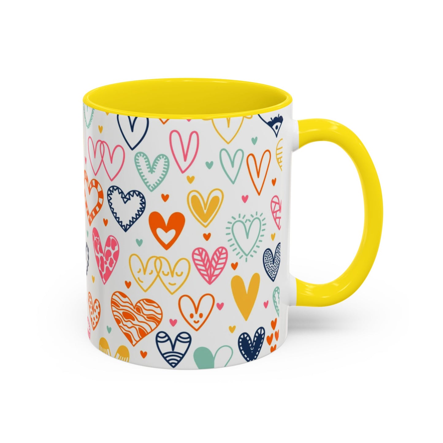 All Heart Accent Coffee Mug (11, 15oz)