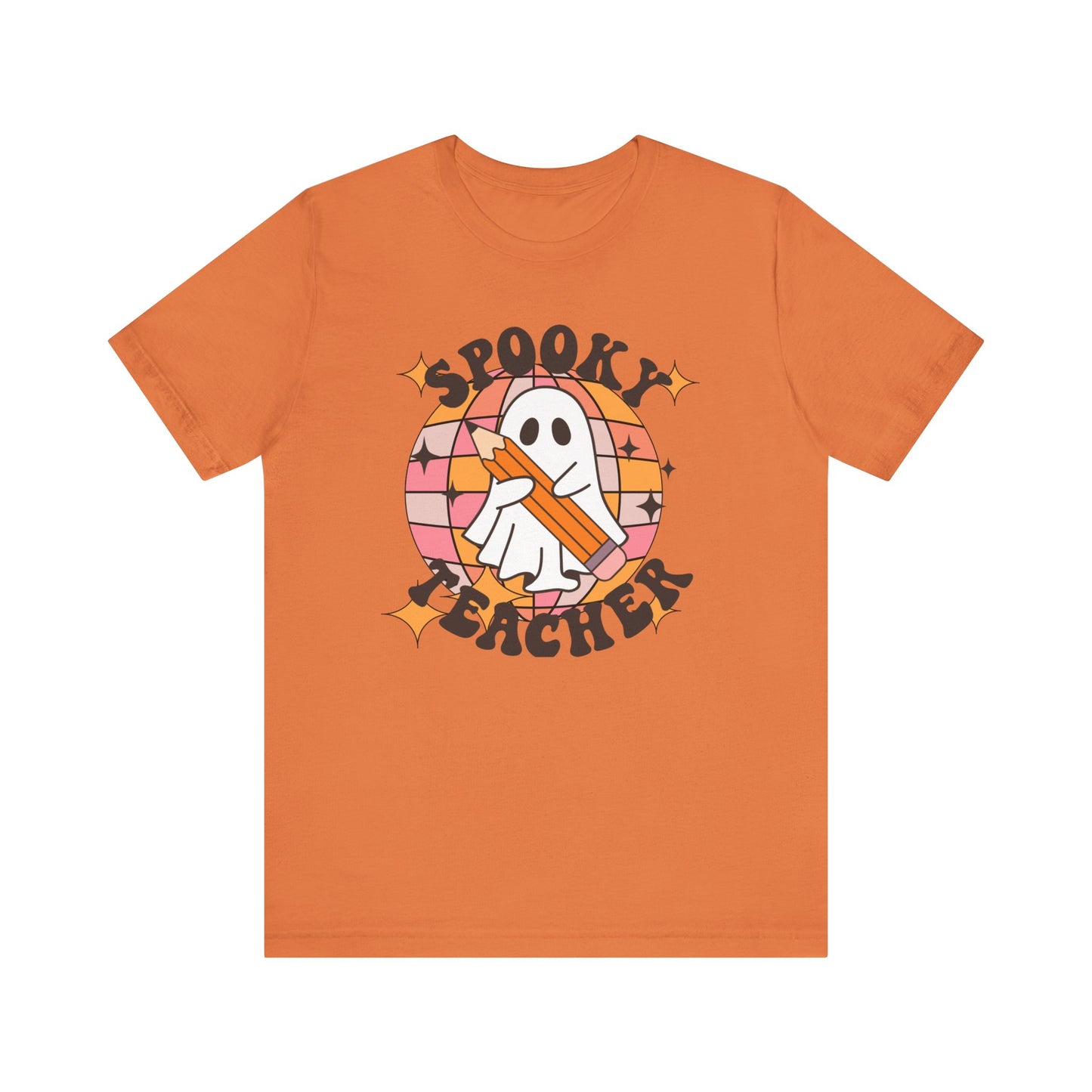 Unisex Halloween Tshirt -Spooky Teacher
