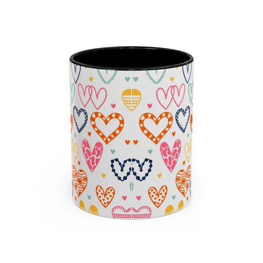 All Heart Accent Coffee Mug (11, 15oz)