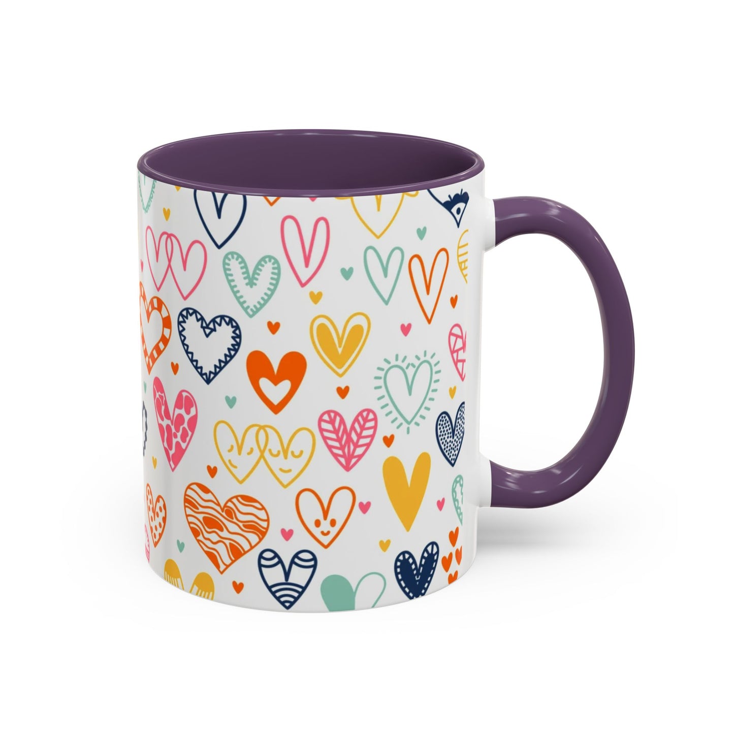 All Heart Accent Coffee Mug (11, 15oz)