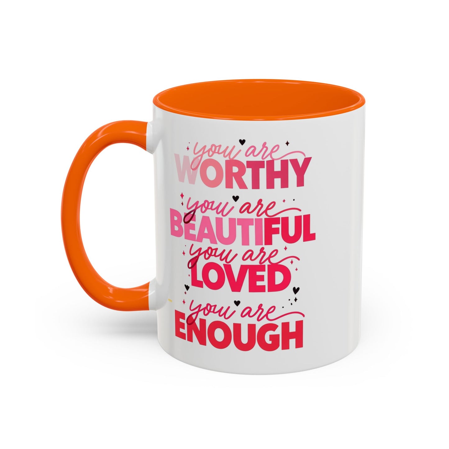 You are Worthy Accent Coffee Mug (11, 15oz)