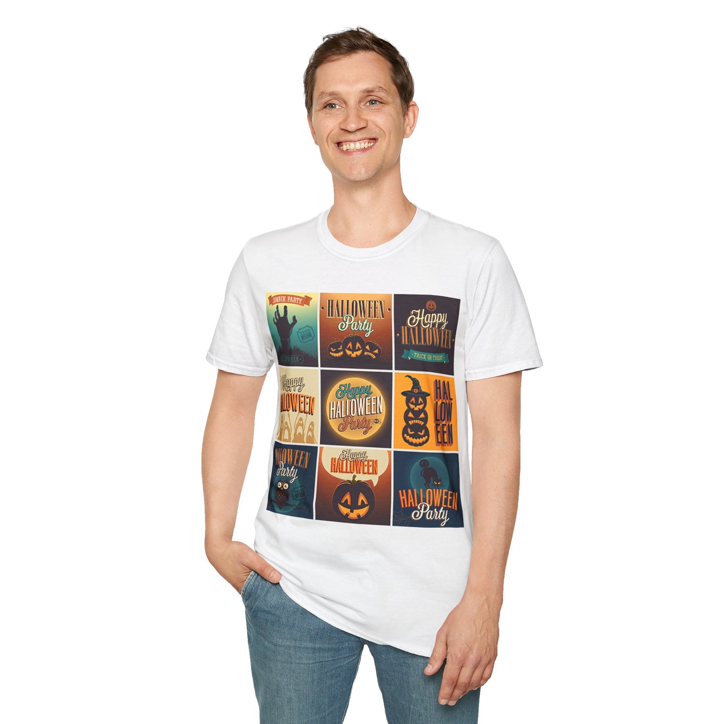 Unisex Halloween Tshirt - Halloween Party Tshirt