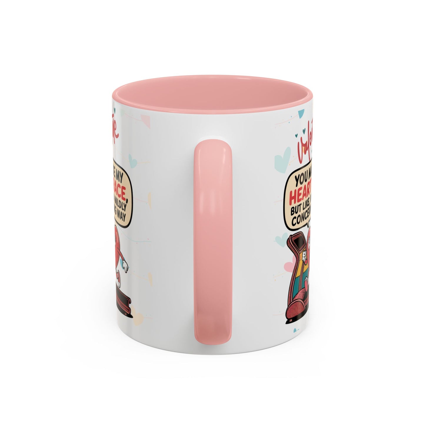 Heart Race Coffee Mug