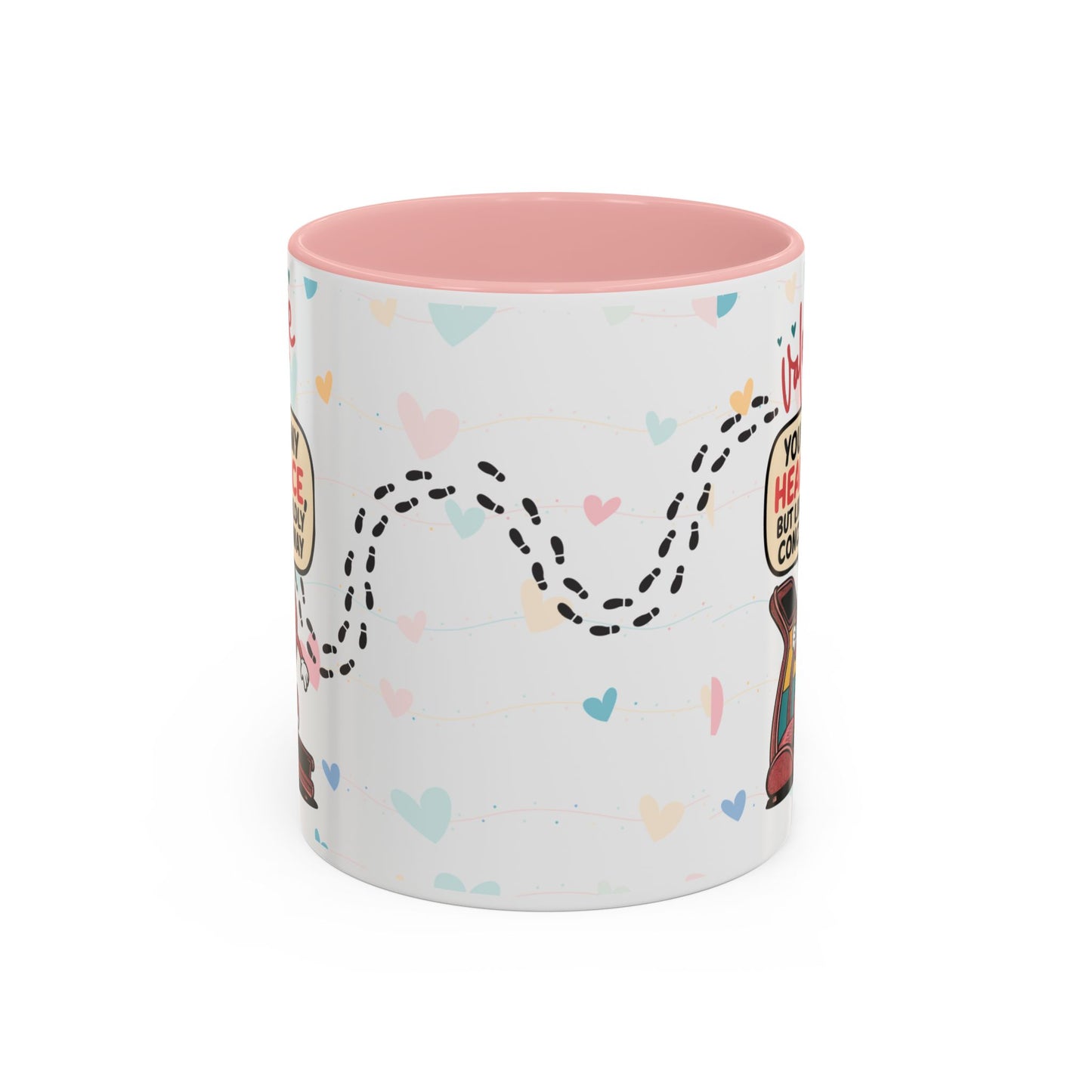 Heart Race Coffee Mug