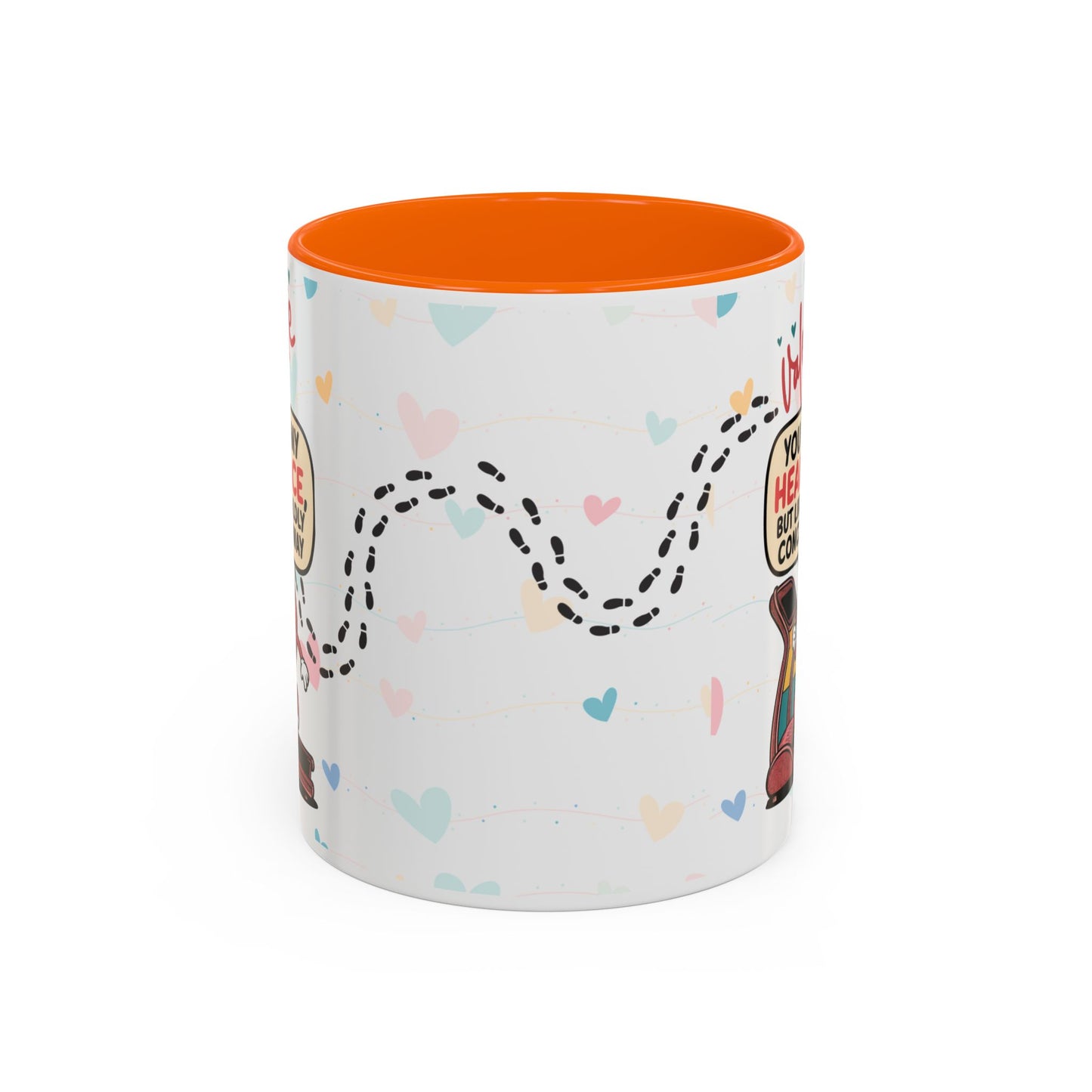 Heart Race Coffee Mug