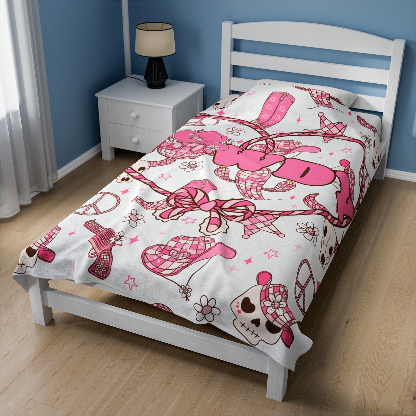 Custom Velveteen Plush Blanket