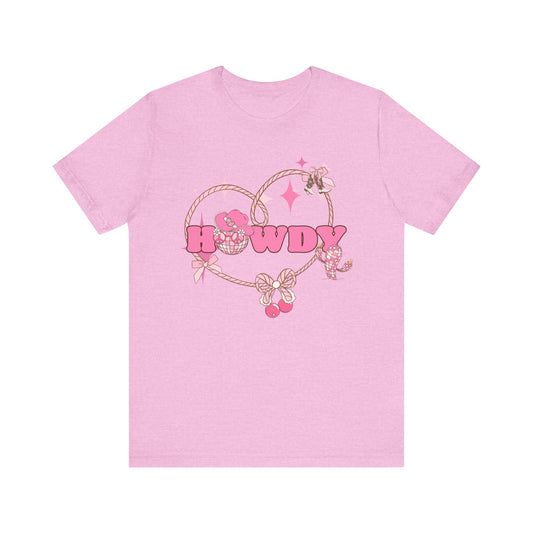 Unisex Tshirt Howdy Disco