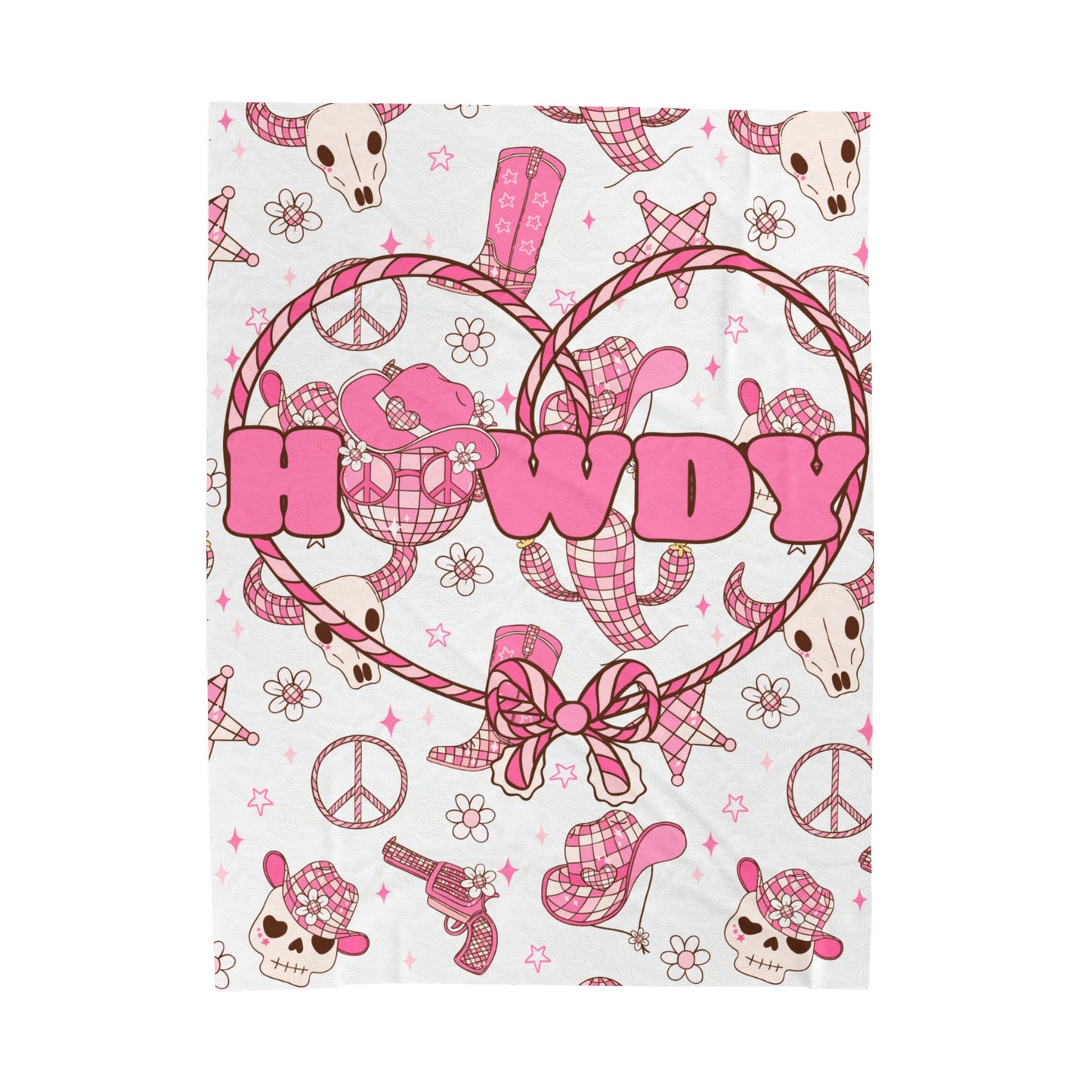 Custom Velveteen Plush Blanket