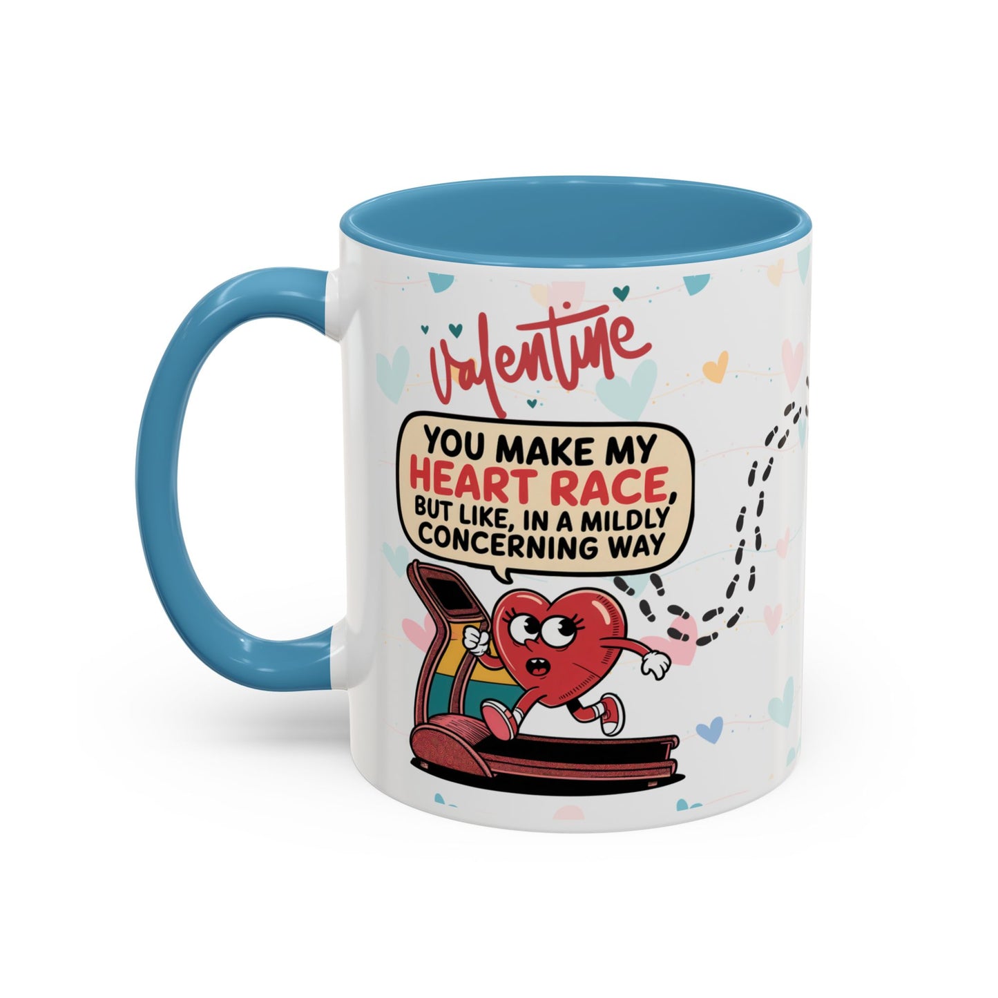Heart Race Coffee Mug