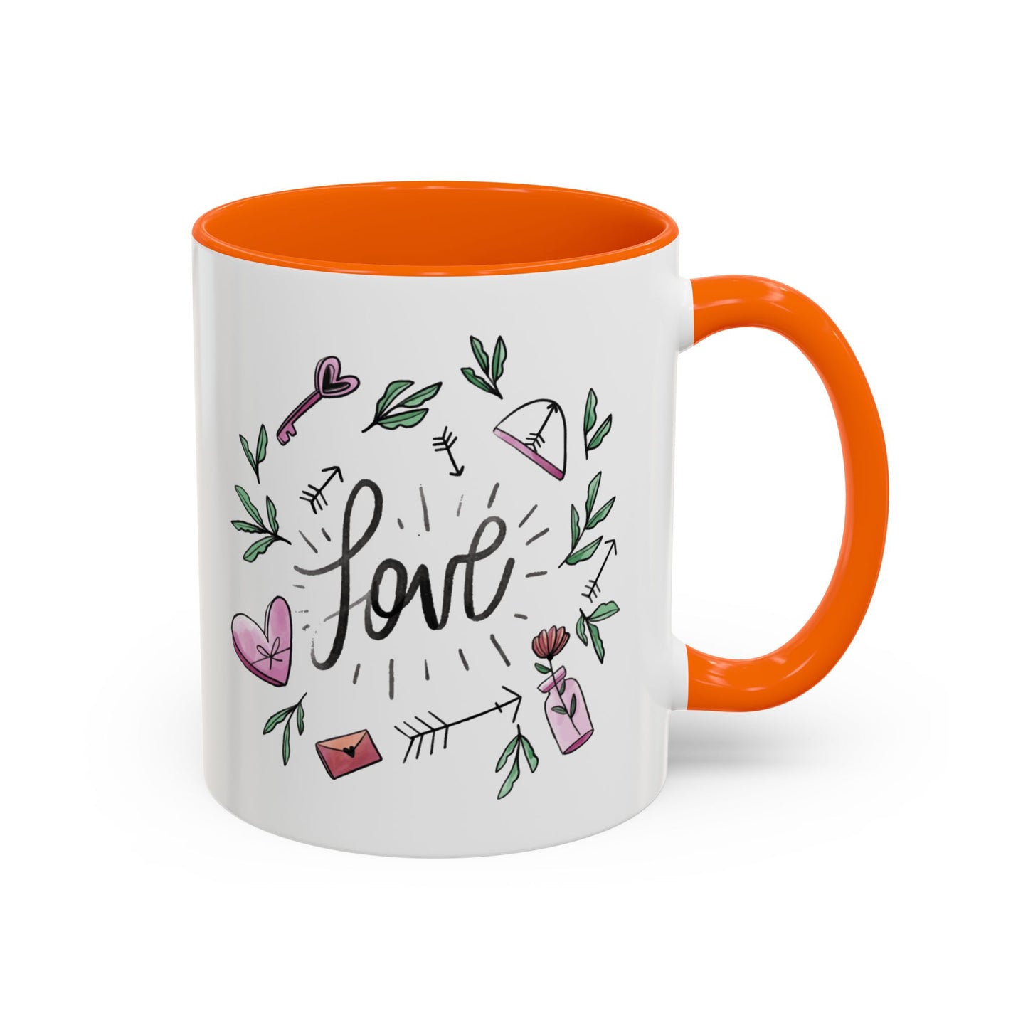 Love Accent Coffee Mug (11, 15oz)