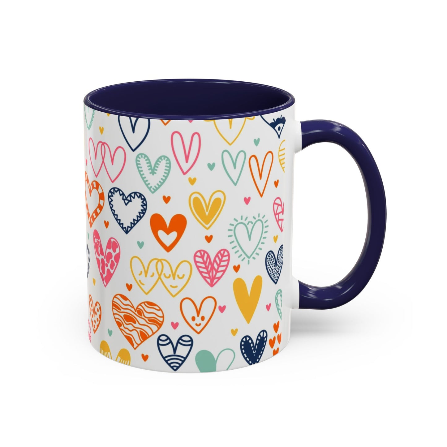 All Heart Accent Coffee Mug (11, 15oz)
