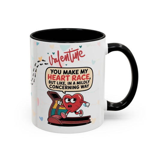 Heart Race Coffee Mug