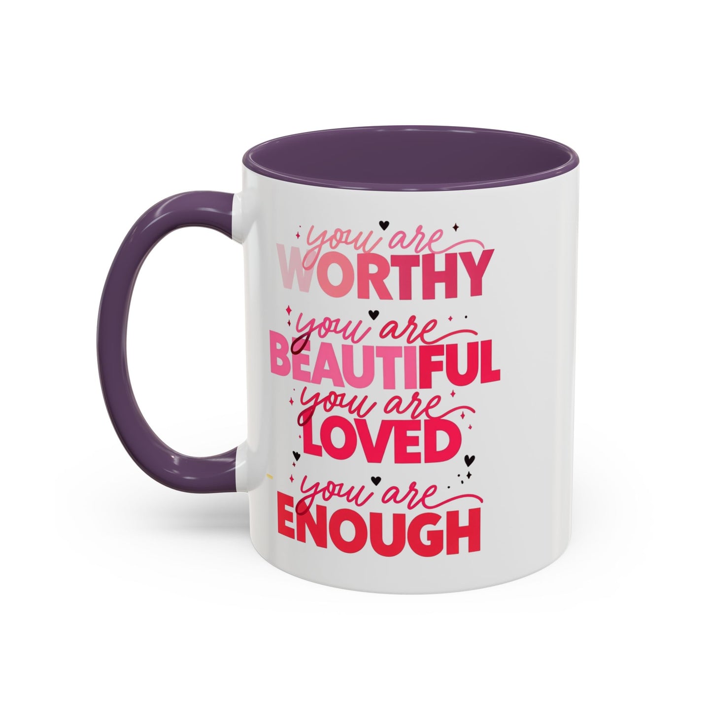 You are Worthy Accent Coffee Mug (11, 15oz)