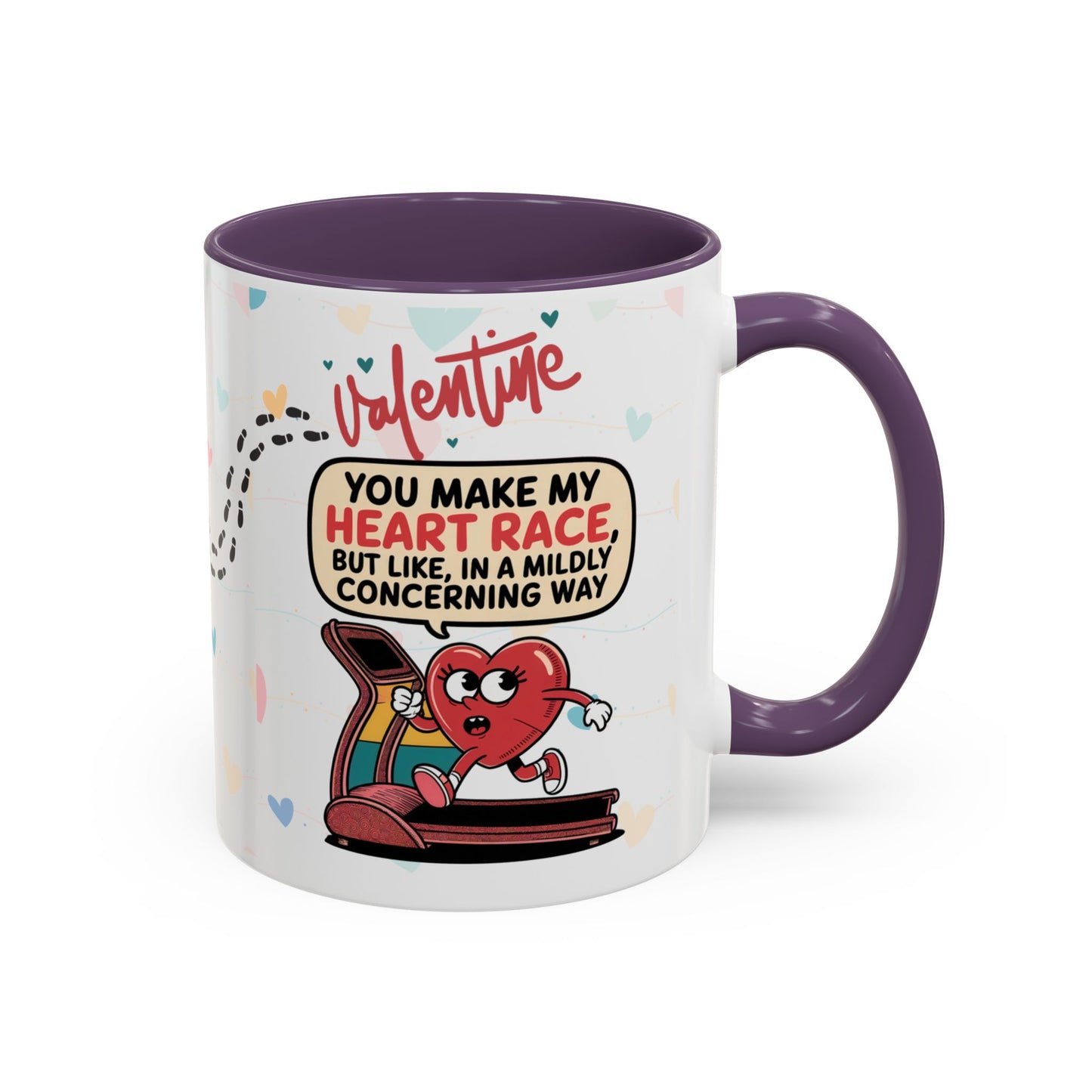 Heart Race Coffee Mug