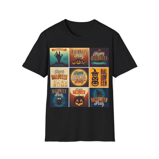 Unisex Halloween Tshirt - Halloween Party Tshirt