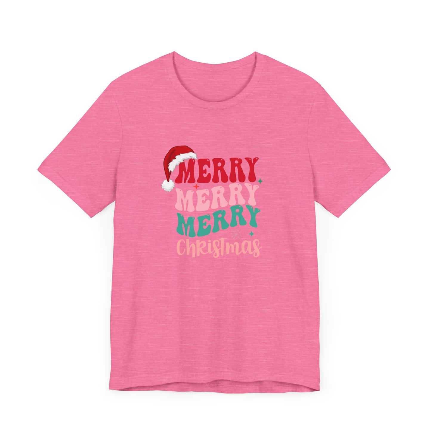 Merry Merry Christmas Unisex Jersey Short Sleeve Tee