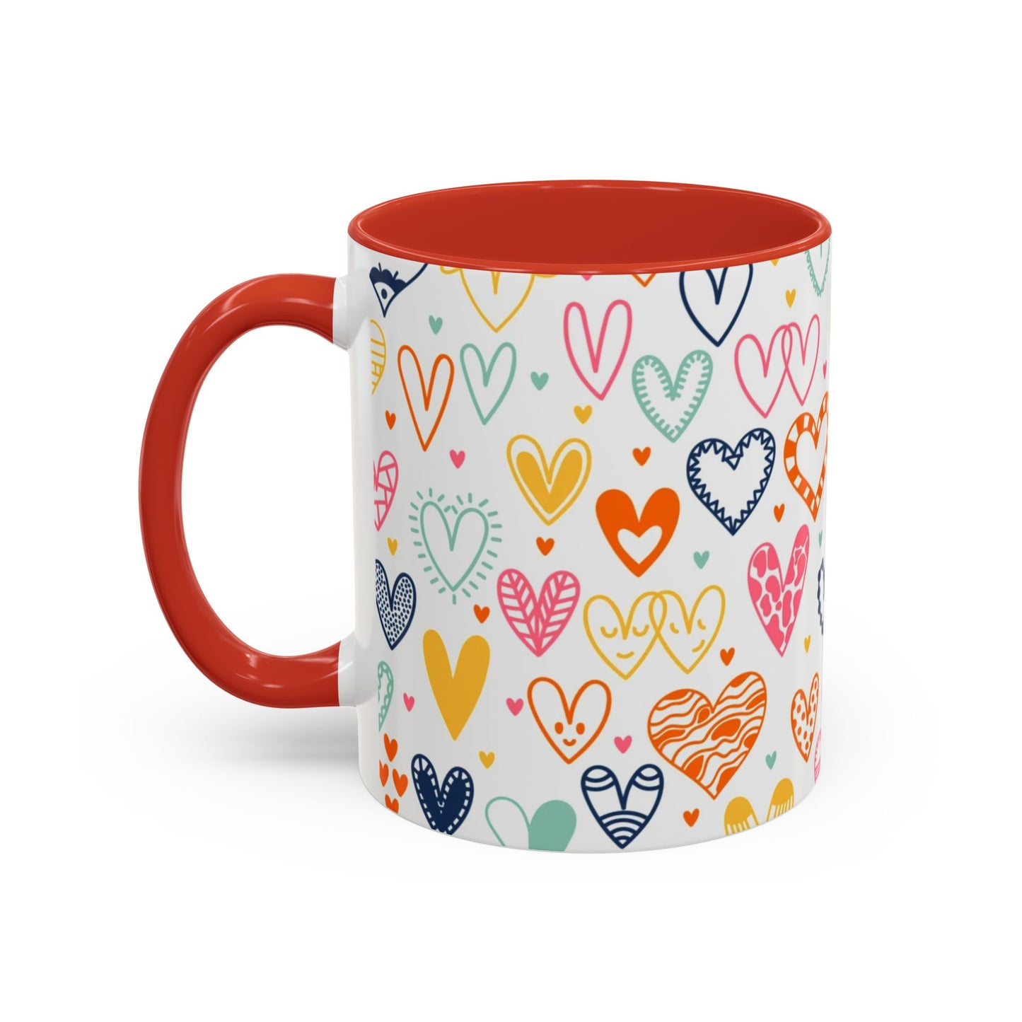 All Heart Accent Coffee Mug (11, 15oz)