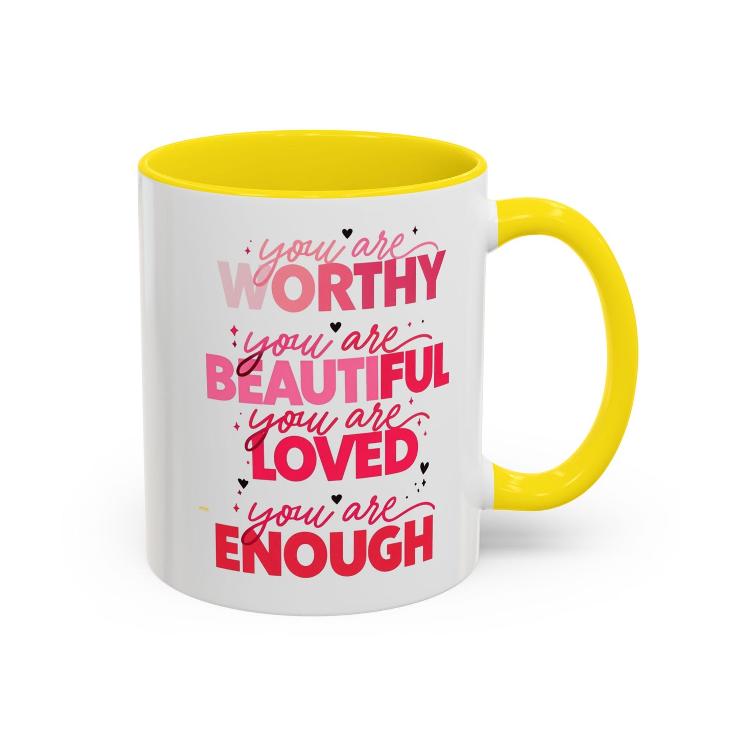 You are Worthy Accent Coffee Mug (11, 15oz)