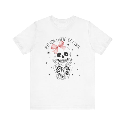 Unisex Halloween Tshirt - Out Here Looking Like A Snack