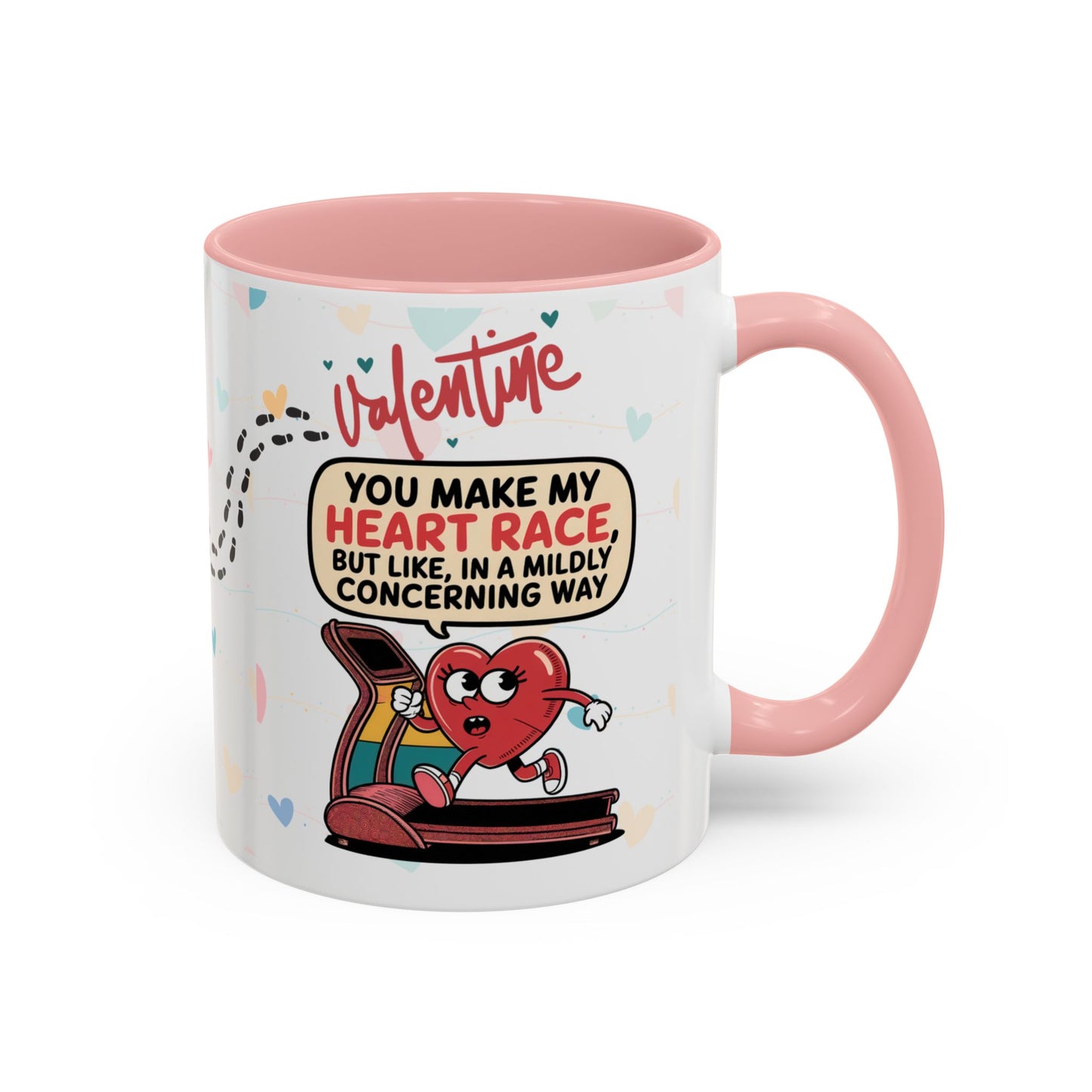 Heart Race Coffee Mug